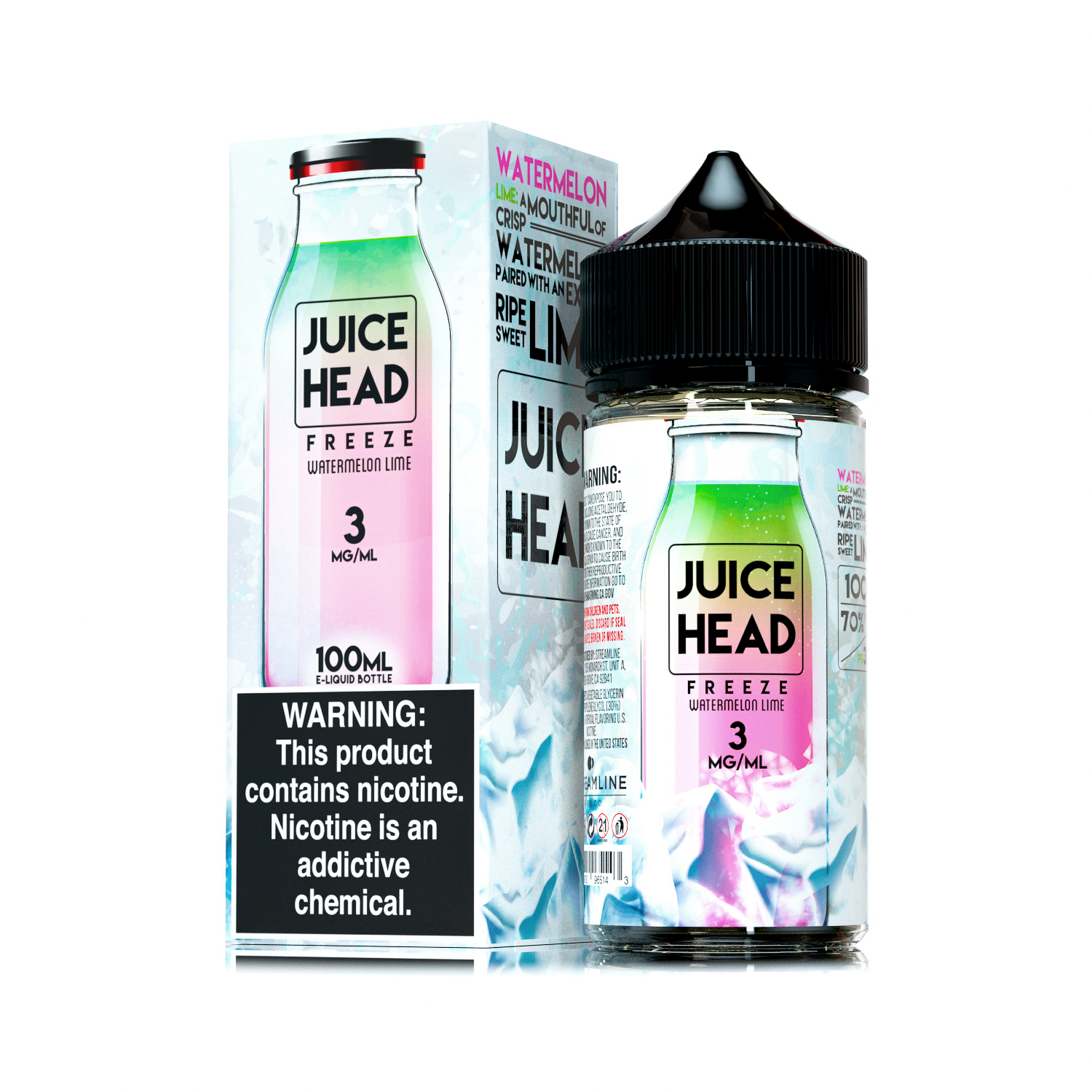 Juice Head Watermelon Lime FREEZE 100mL